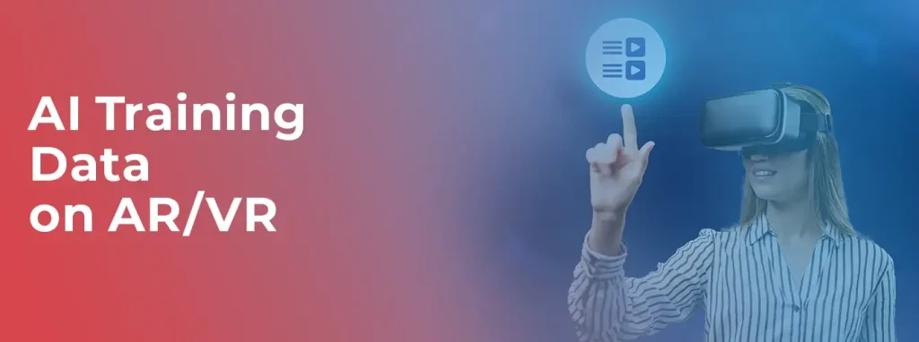 AI Training Data on AR/VR