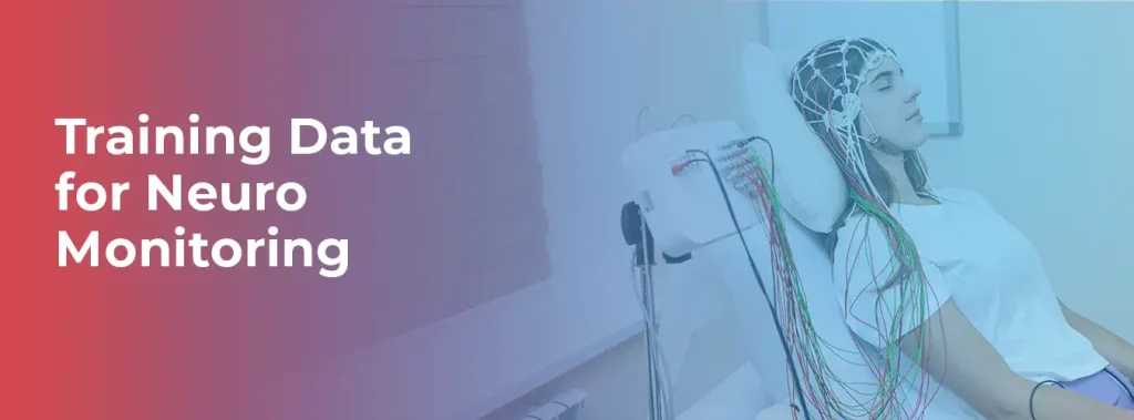 training data for neuro monitoring