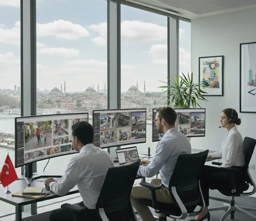 Офис службы сбора данных ИИ в Турции