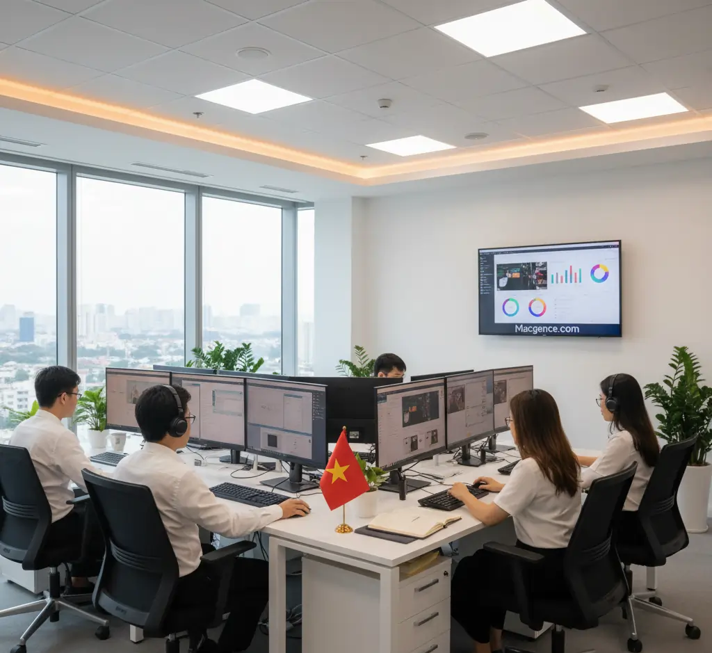 Офис Macgence по сбору данных с помощью искусственного интеллекта во Вьетнаме