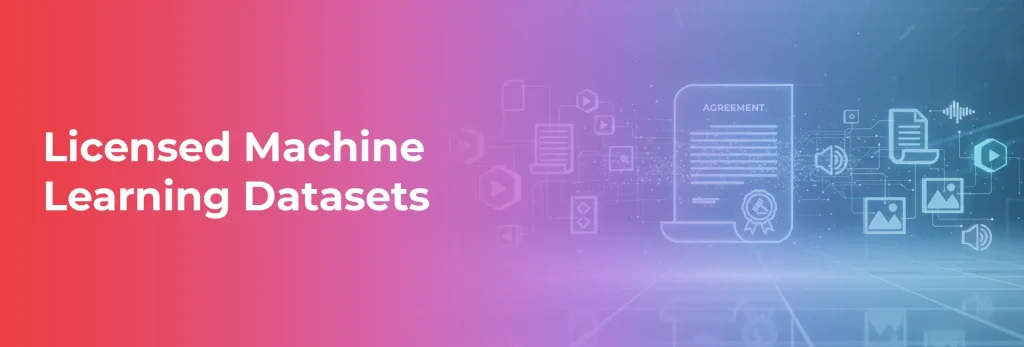 Licensed Machine Learning Datasets