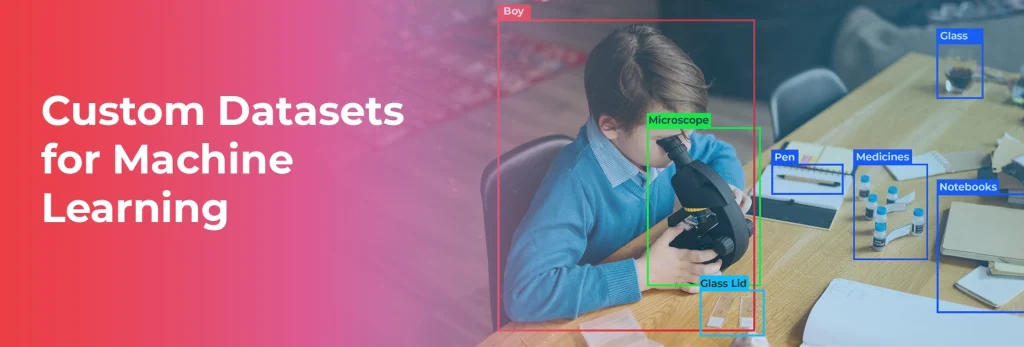 custom datasets for machine learning