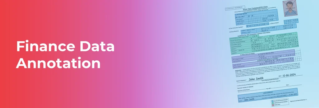finance data annotation