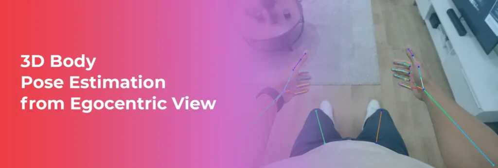 3D Body Pose Estimation from Egocentric View